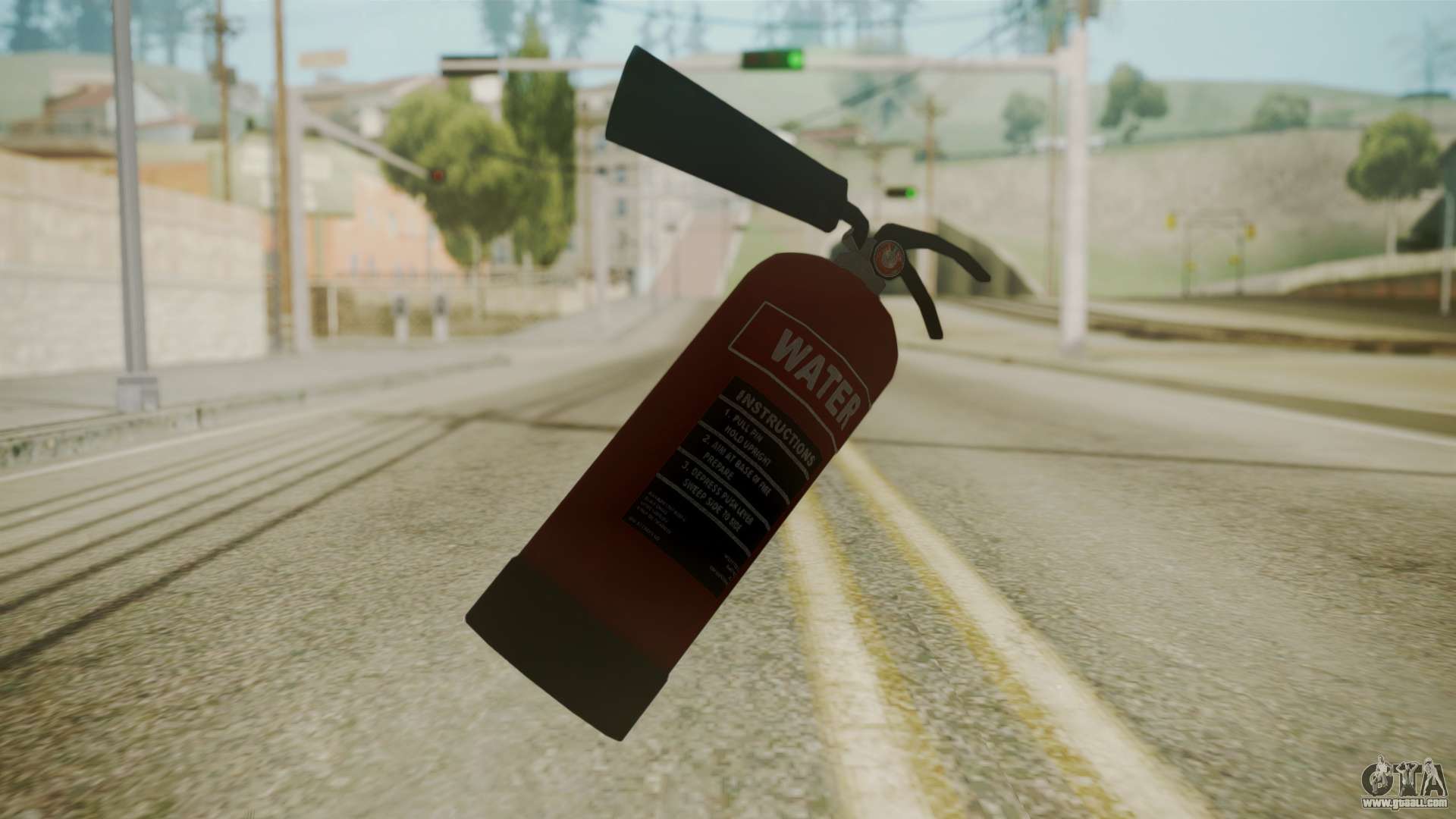 Fire Extinguisher Cheat In Gta San Andreas
