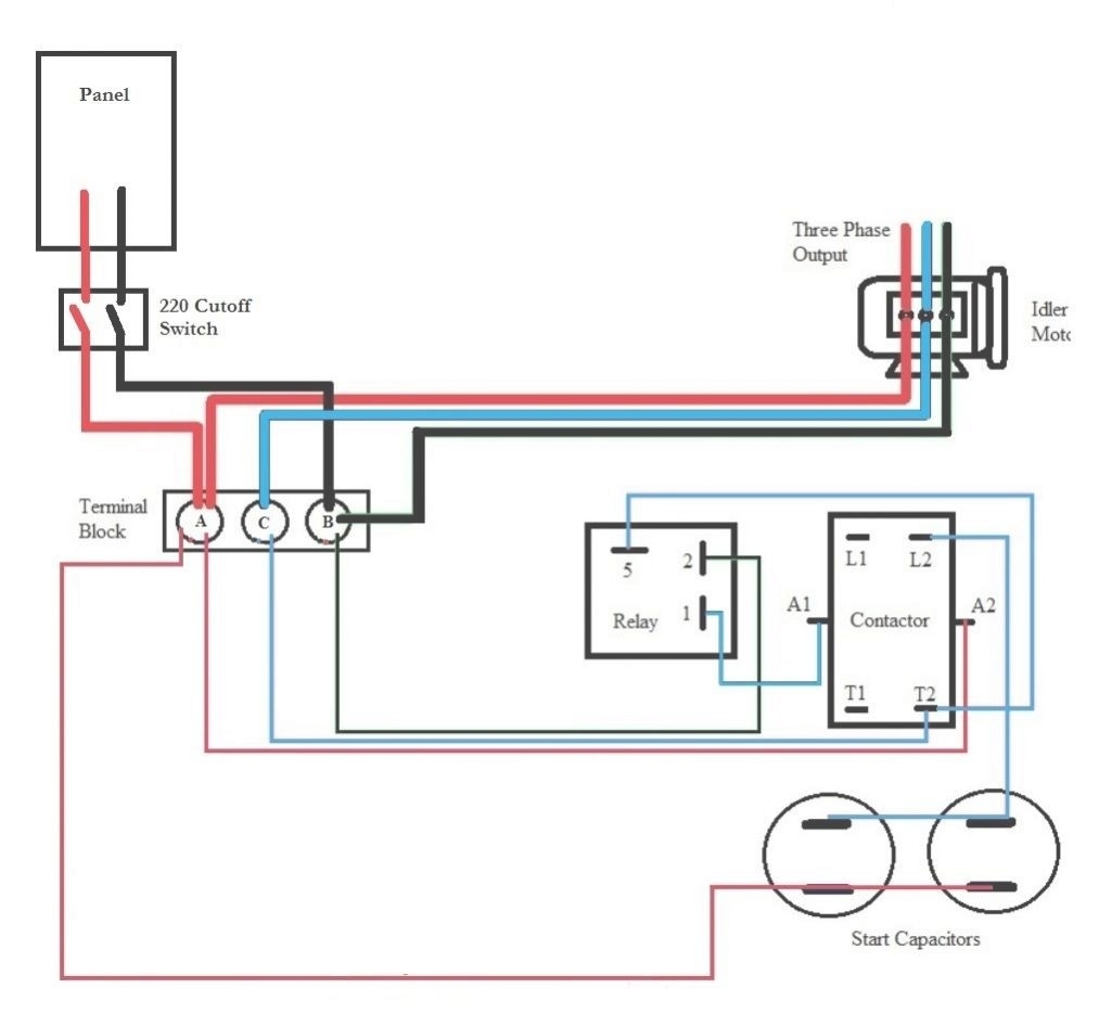 Static phase converter wiring diagram